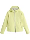 Woolrich Zip-up Bomber Jacket In Yellow