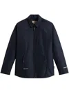 Woolrich Zip-up Shirt Jacket In 蓝色