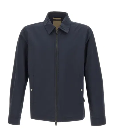 WOOLRICH WOOLRICH ZIP-FRONT SHIRT JACKET