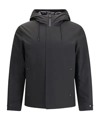WOOLRICH ZIPPERED LONG-SLEEVED CASUAL JACKET
