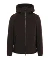 Woolrich Pacific Soft Shell Jacket In Brown