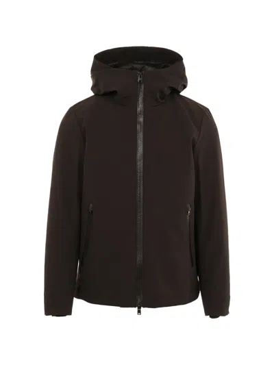 WOOLRICH ZIP-UP HOODED JACKET