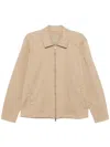 Woolrich Timber Zip-front Jacket In Brown