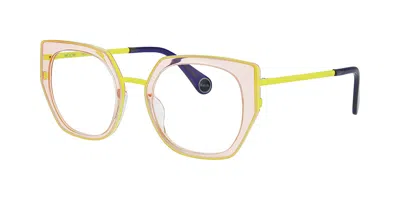 Woow Big Match 1 0313 Women's Glasses Pink Size 51 - Free Lenses - Blue Light Block Available In Multi