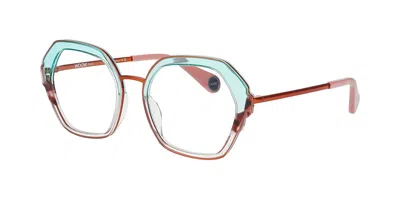 Woow Cheer Leader 1 Women's Glasses, Blue, Size 52 In Green