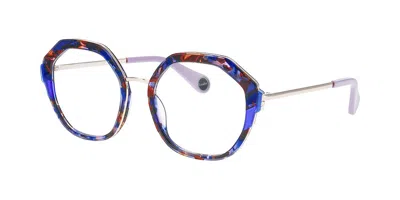 Woow Cheer Leader 2 Women's Glasses, Tortoiseshell, Size 53 In Blue