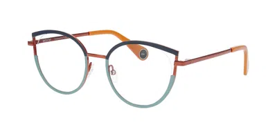 Woow Game On 2 0933 Women's Glasses Blue Size 49 - Free Lenses - Blue Light Block Available In Multi