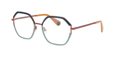 Woow Game On 3 0933 Women's Glasses Blue Size 52 - Free Lenses - Blue Light Block Available In Multi