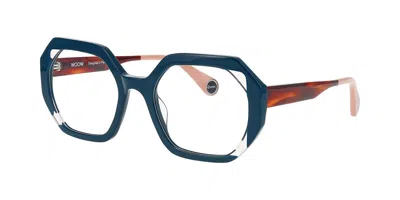 Woow Heart Queen 2 0282 Occhiali Da Vista Blu Per Donna (solo Montatura)