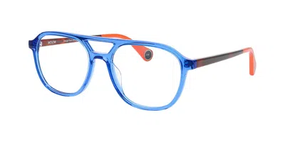 Woow Jack Pot 2 2888 Men's Glasses Blue Size 55 - Free Lenses - Blue Light Block Available