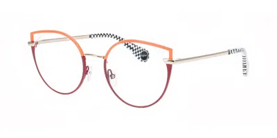 Woow Jump Higher 1 9065 Women's Glasses Pink Size 49 - Free Lenses - Blue Light Block Available In Brown