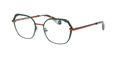 Woow Level Up 1 0017 Occhiali Da Vista Verdi Per Donna (solo Montatura)