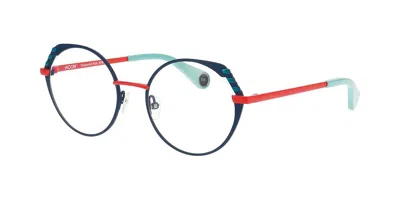 Woow Level Up 2 0003 Women's Glasses Blue Size 50 - Free Lenses - Blue Light Block Available In Black