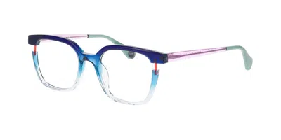 Woow Lucky Charm 1 0253 Women's Glasses Blue Size 50 - Free Lenses - Blue Light Block Available