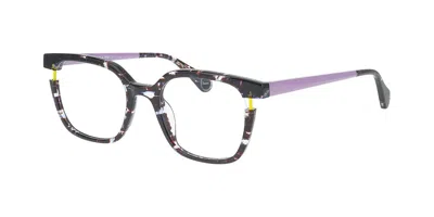 Woow Lucky Charm 1 3408 Women's Glasses Tortoiseshell Size 50 - Free Lenses - Blue Light Block Available In Purple