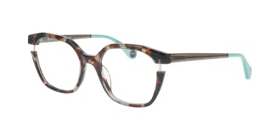 Woow Lucky Charm 2 0750 Women's Glasses Tortoiseshell Size 53 - Free Lenses - Blue Light Block Available In Brown