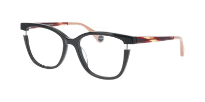 Woow Lucky Charm 3 100 Women's Glasses Black Size 54 - Free Lenses - Blue Light Block Available