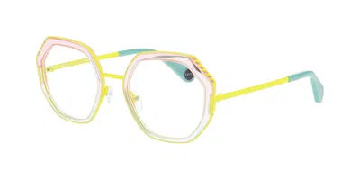 Woow Next Level 1 0157 Women's Glasses Pink Size 51 - Free Lenses - Blue Light Block Available In Yellow