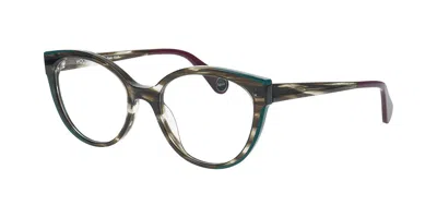 Woow Play Again 2 0820 Women's Glasses Black Size 53 - Free Lenses - Blue Light Block Available In Gray