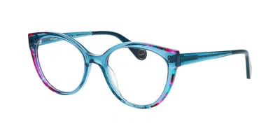 Woow Play Again 2 1050 Occhiali Da Vista Blu Per Donna (solo Montatura)