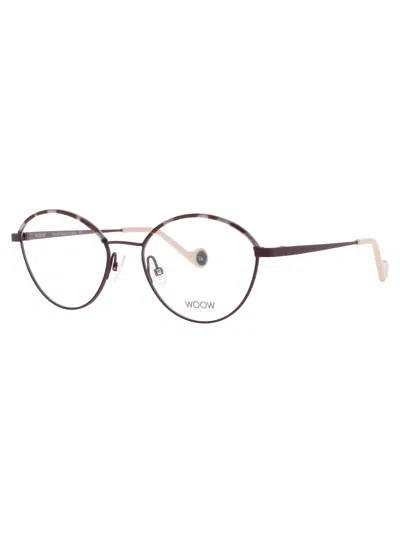 Woow Rise Up Mini Stainless Steel Women's Eyeglasses In Black