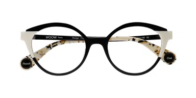 Woow Stand Out 2 100 Occhiali Da Vista Neri Per Donna (solo Montatura) In Black