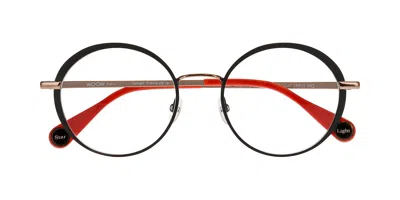 Woow Star Light 1 Tm01 Occhiali Da Vista Neri Per Donna (solo Montatura) In Black