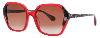 Pre-owned Woow Sunglasses Red Super-sky-2-9105