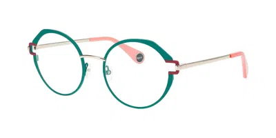 Woow Team Spirit 2 9290 Occhiali Da Vista Verdi Per Donna (solo Montatura)