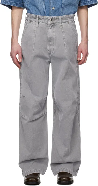 WOOYOUNGMI 3D WIDE JEANS
