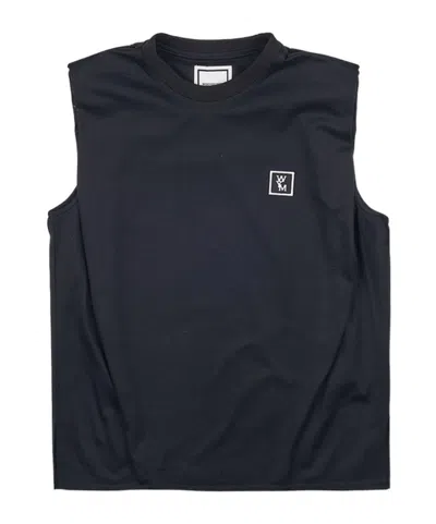 Wooyoungmi A Sleeveless Vest With A Logo On The Back