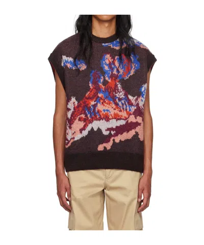 Wooyoungmi Apollo Sleeveless Sweater In Black