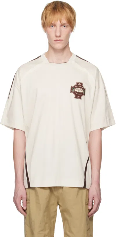 Wooyoungmi Beige Graphic T-shirt In Beige738e