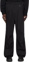 Wooyoungmi Belt-loop Casual Pants In Black