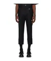 Wooyoungmi Belt Loops Slacks In Black