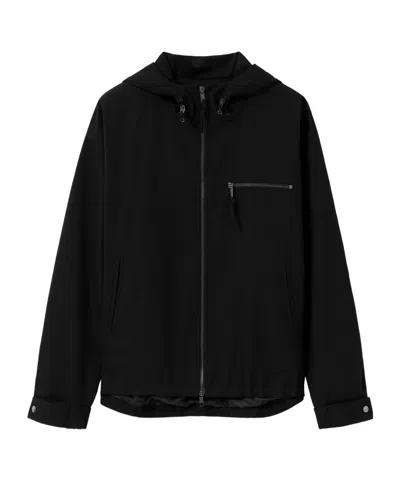 Wooyoungmi Black Hooded Wool Jacket