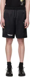 Wooyoungmi Black Piping Banding Shorts In Black917b