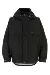 Wooyoungmi Hooded Polyester Jacket With Drawstring And Pockets