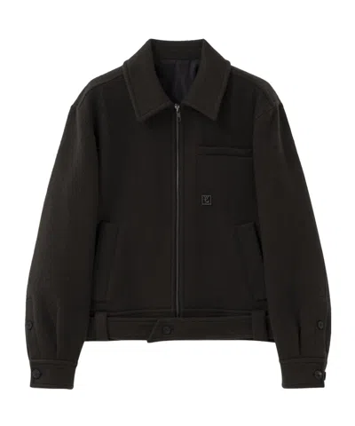 Wooyoungmi Brown Belted Zip-up Jacket