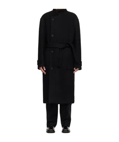WOOYOUNGMI BUTTON-DOWN LONG-SLEEVED COAT