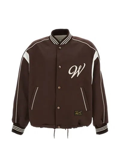 Wooyoungmi Long-sleeved Casual Jacket In Brown