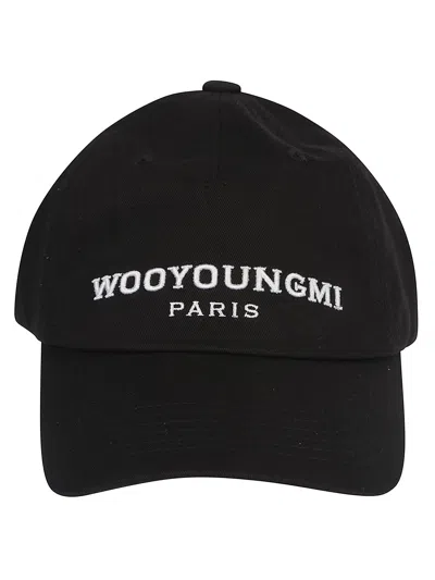 Wooyoungmi Cap With Logo In Black