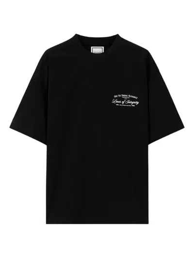 Wooyoungmi Chandelier-print T-shirt In Black