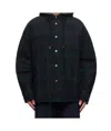 Wooyoungmi Checked Cotton Jacket In Black
