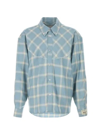 WOOYOUNGMI CHECKED SHIRT