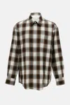 Wooyoungmi Checked Cotton Shirt In Neutral