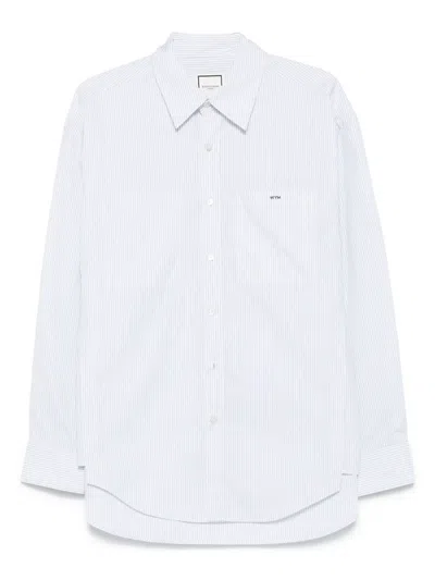 Wooyoungmi Cotton-blend Shirt In Blue