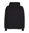 Wooyoungmi Classic Black Hoodie With Signature Logo Accents In Black