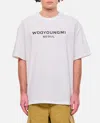 Wooyoungmi Round-necked T-shirt In White
