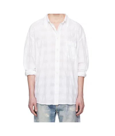 Wooyoungmi Crinkle Shirt In White
